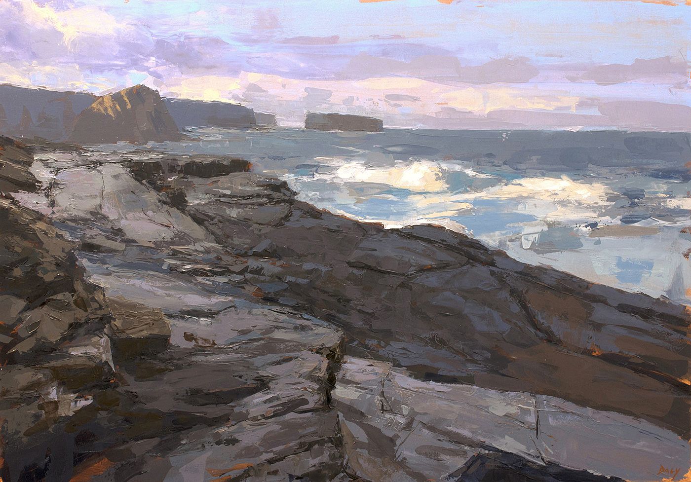 Light on the island  by Ivan  Daly